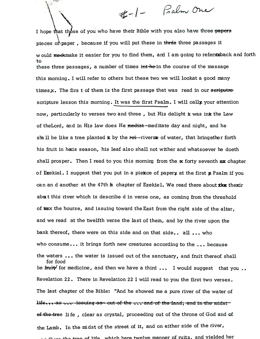 Page One