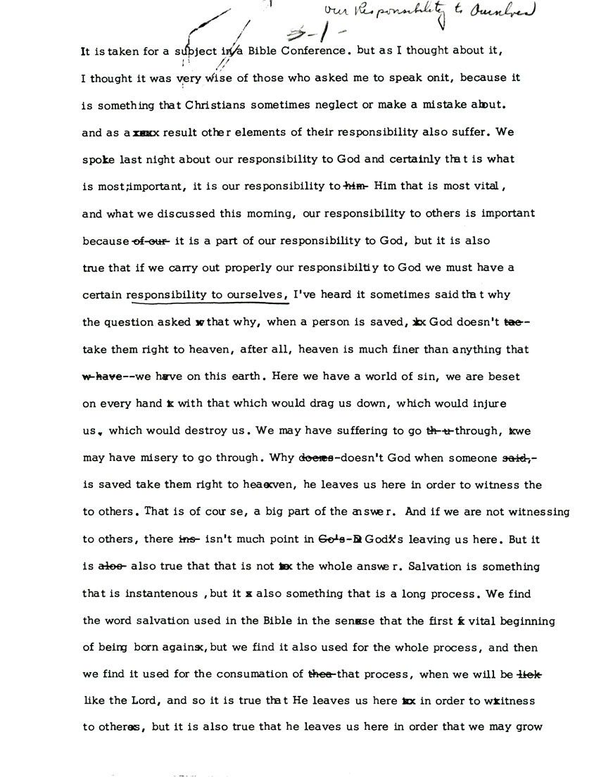 Page One