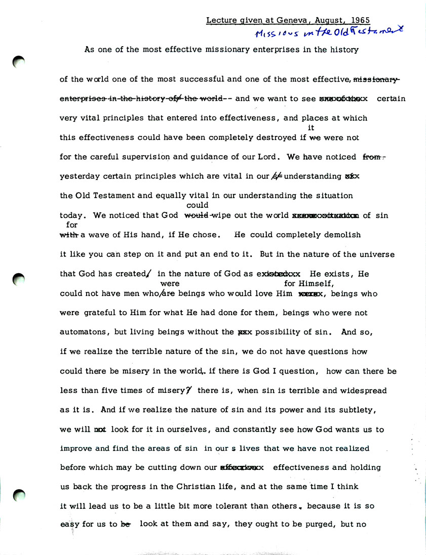 Page One