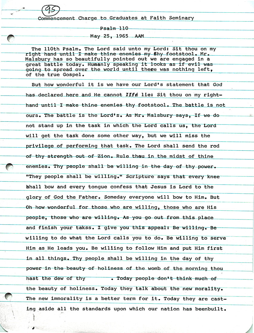 Page One