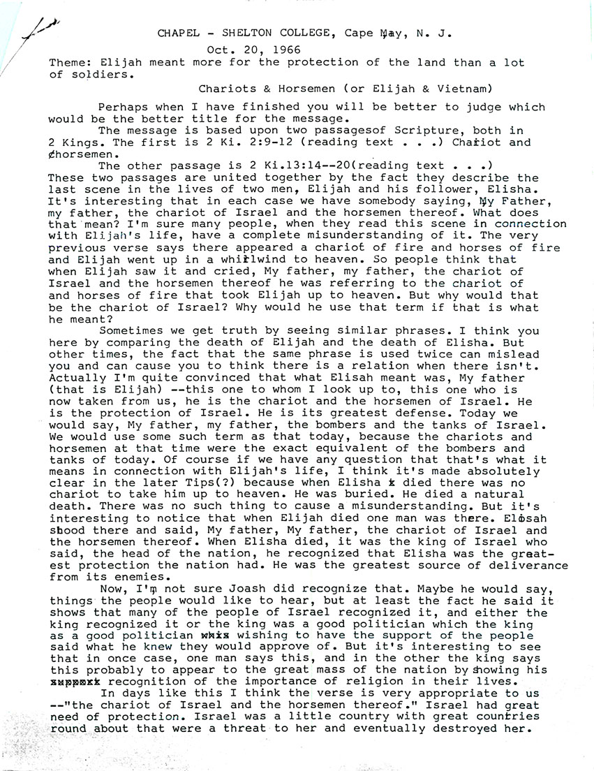 Page One