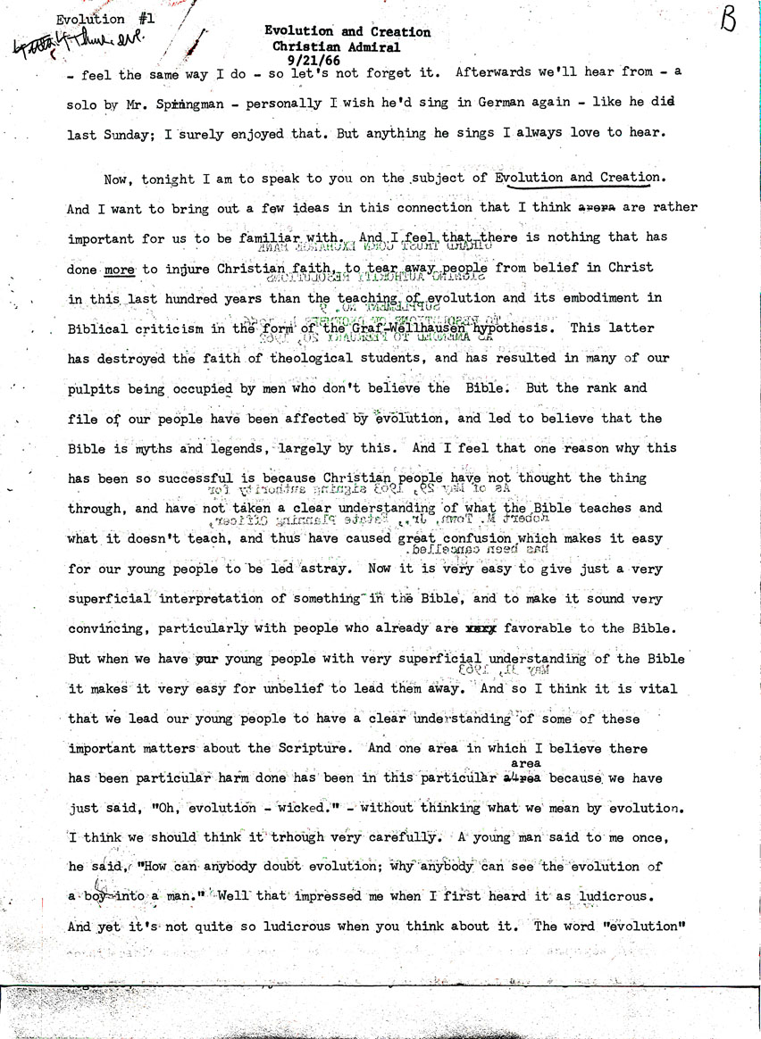 Page One