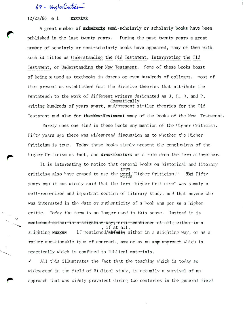 Page One