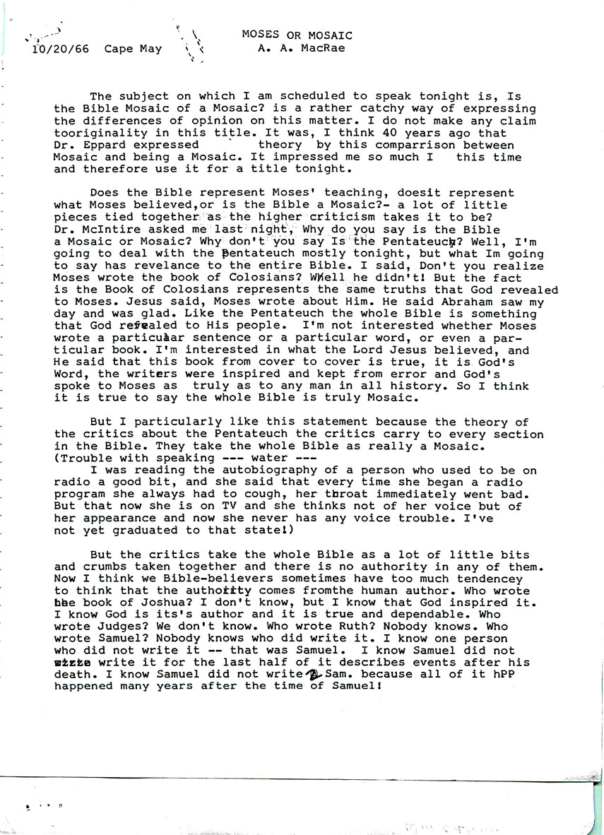 Page One