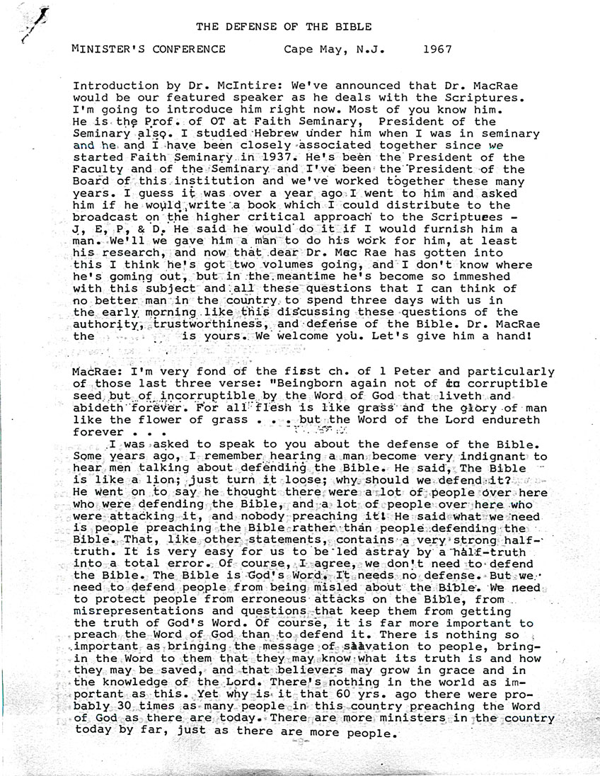 Page One