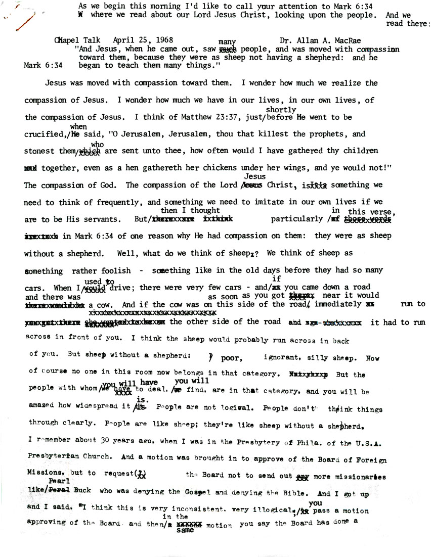 Page One