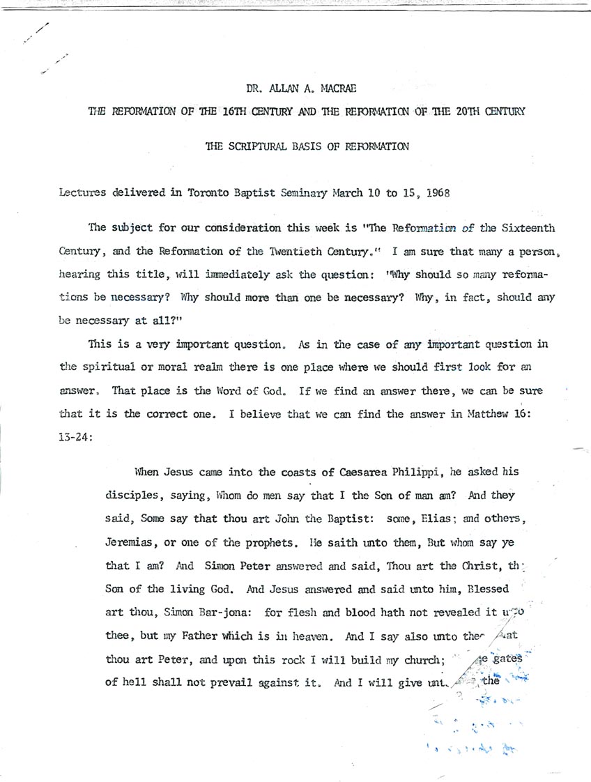 Page One