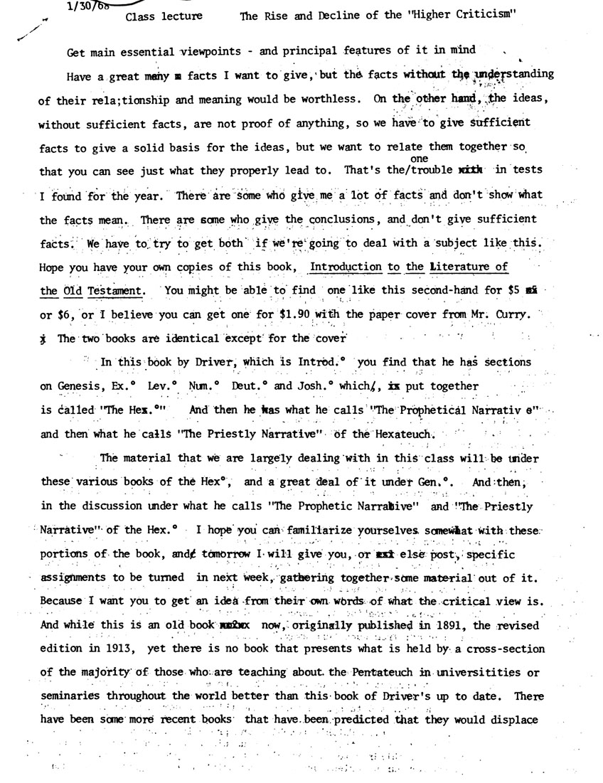 Page One