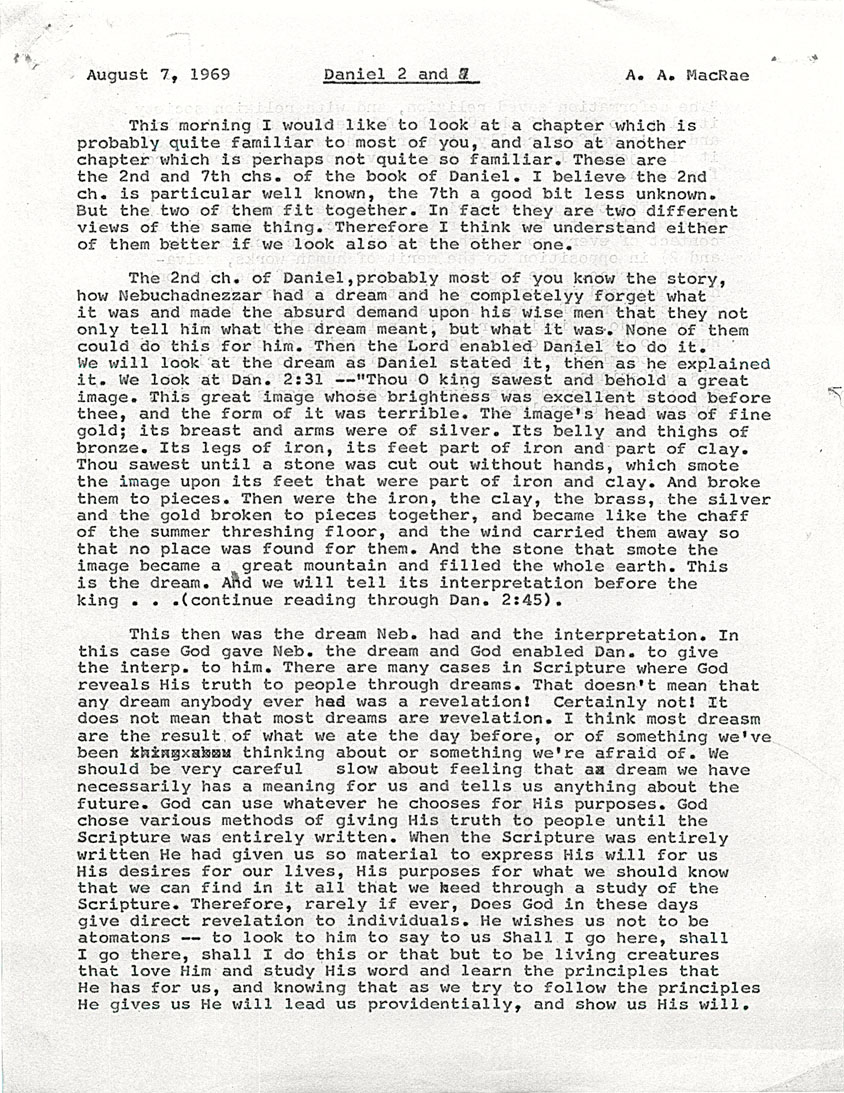 Page One
