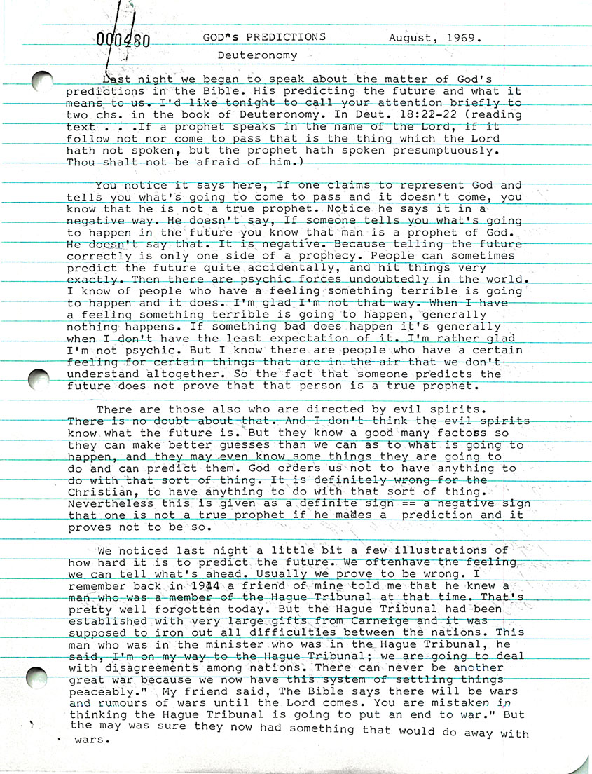 Page One
