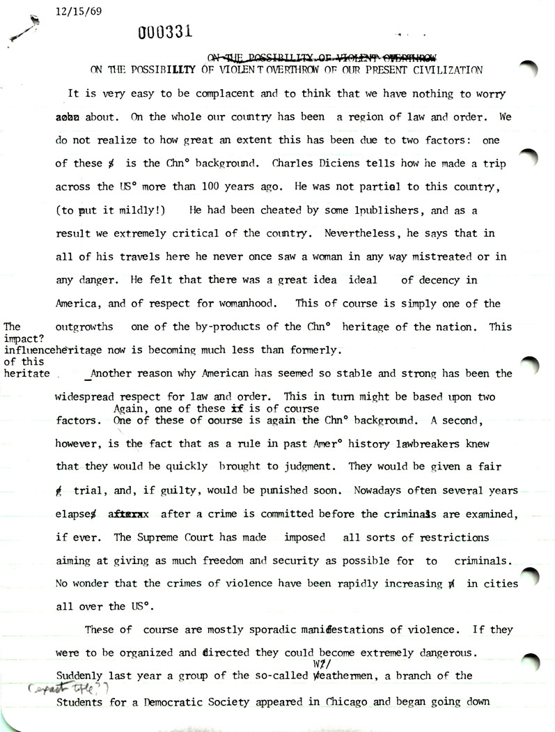 Page One