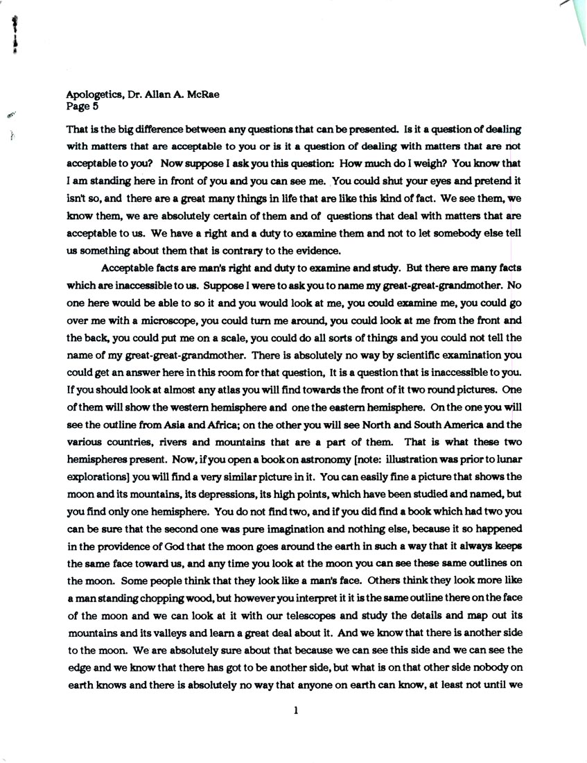 Page One