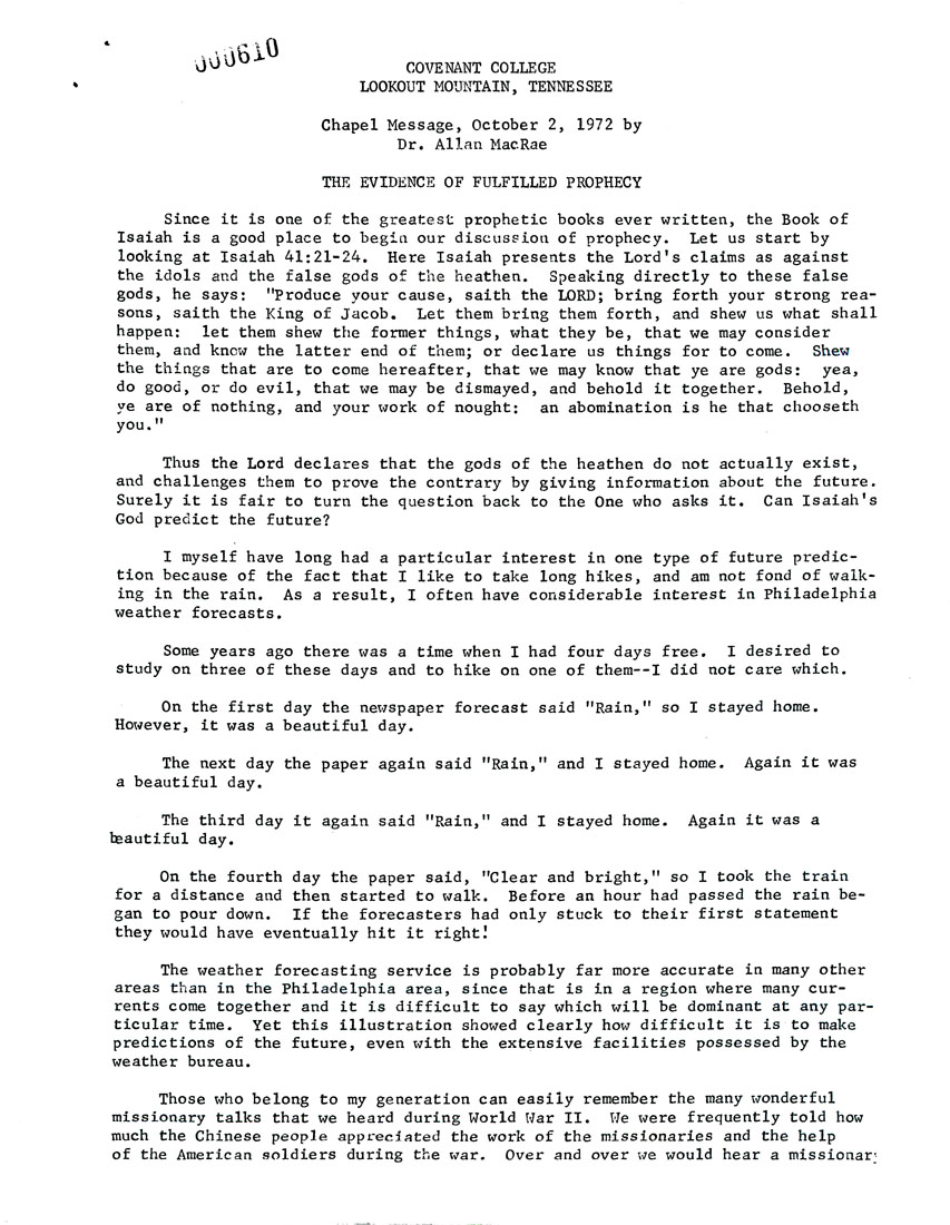 Page One