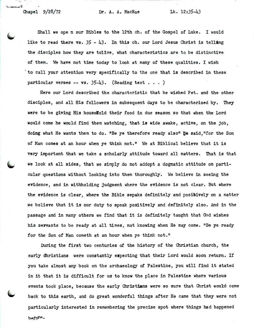 Page One