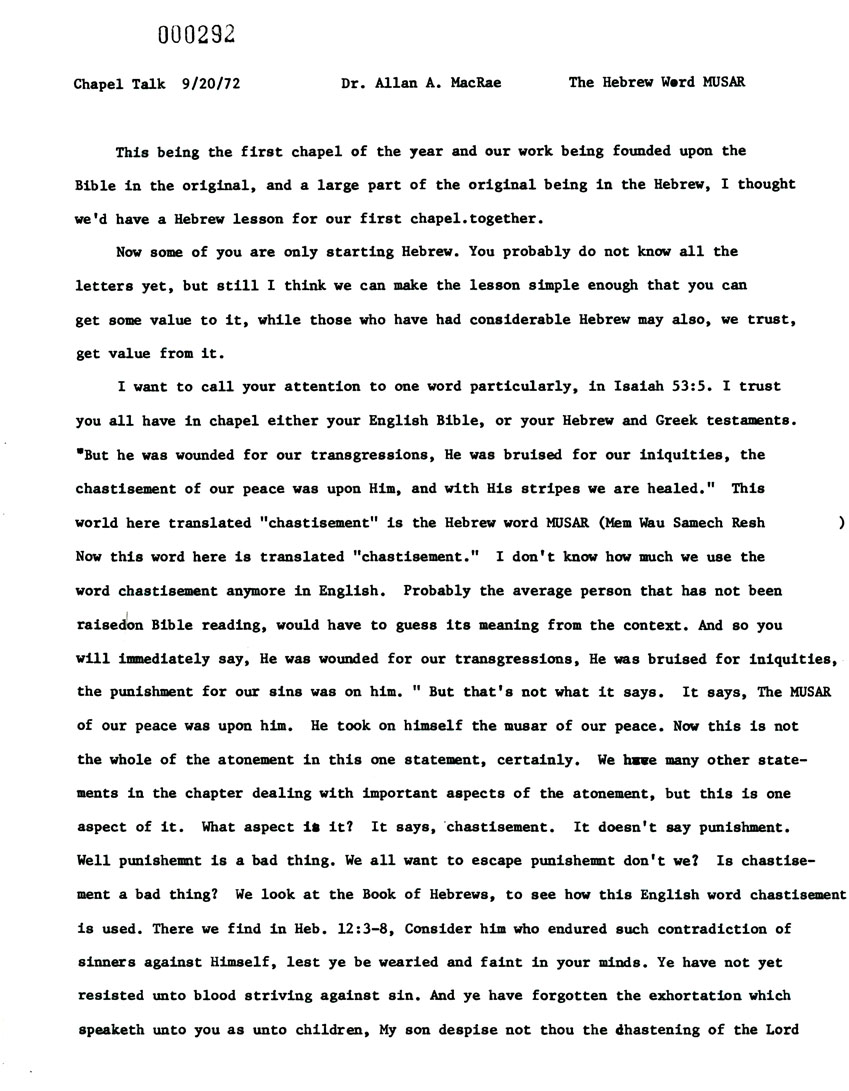 Page One