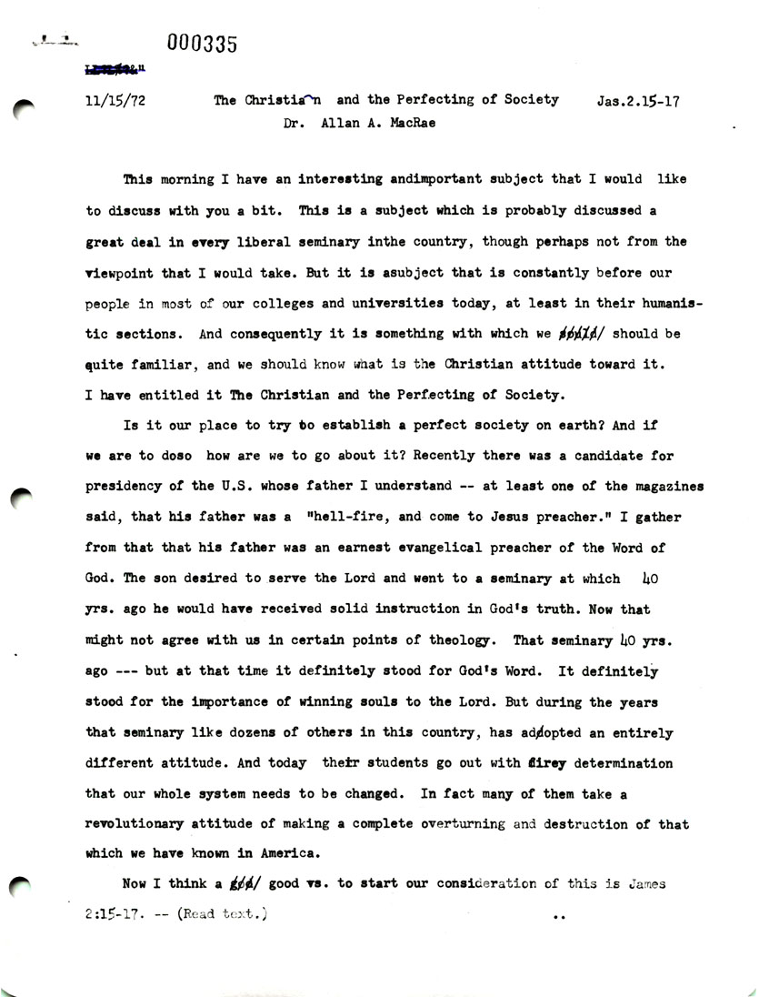 Page One