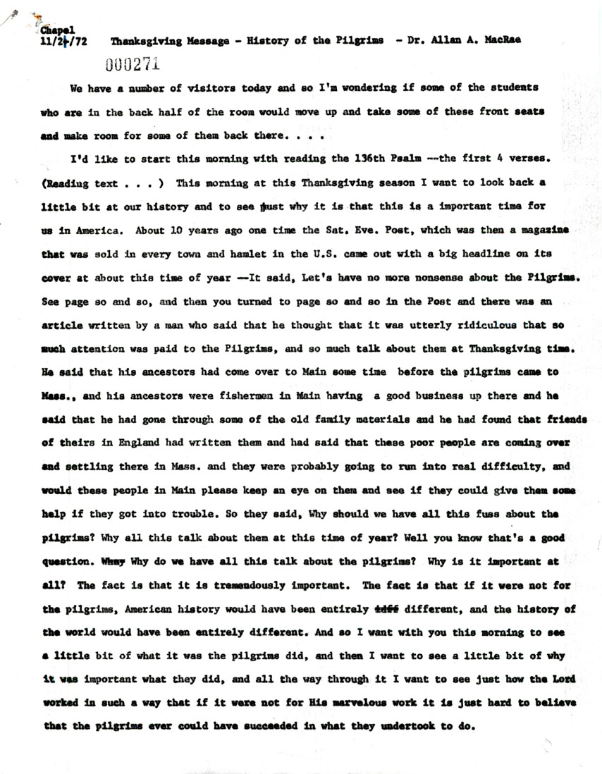 Page One