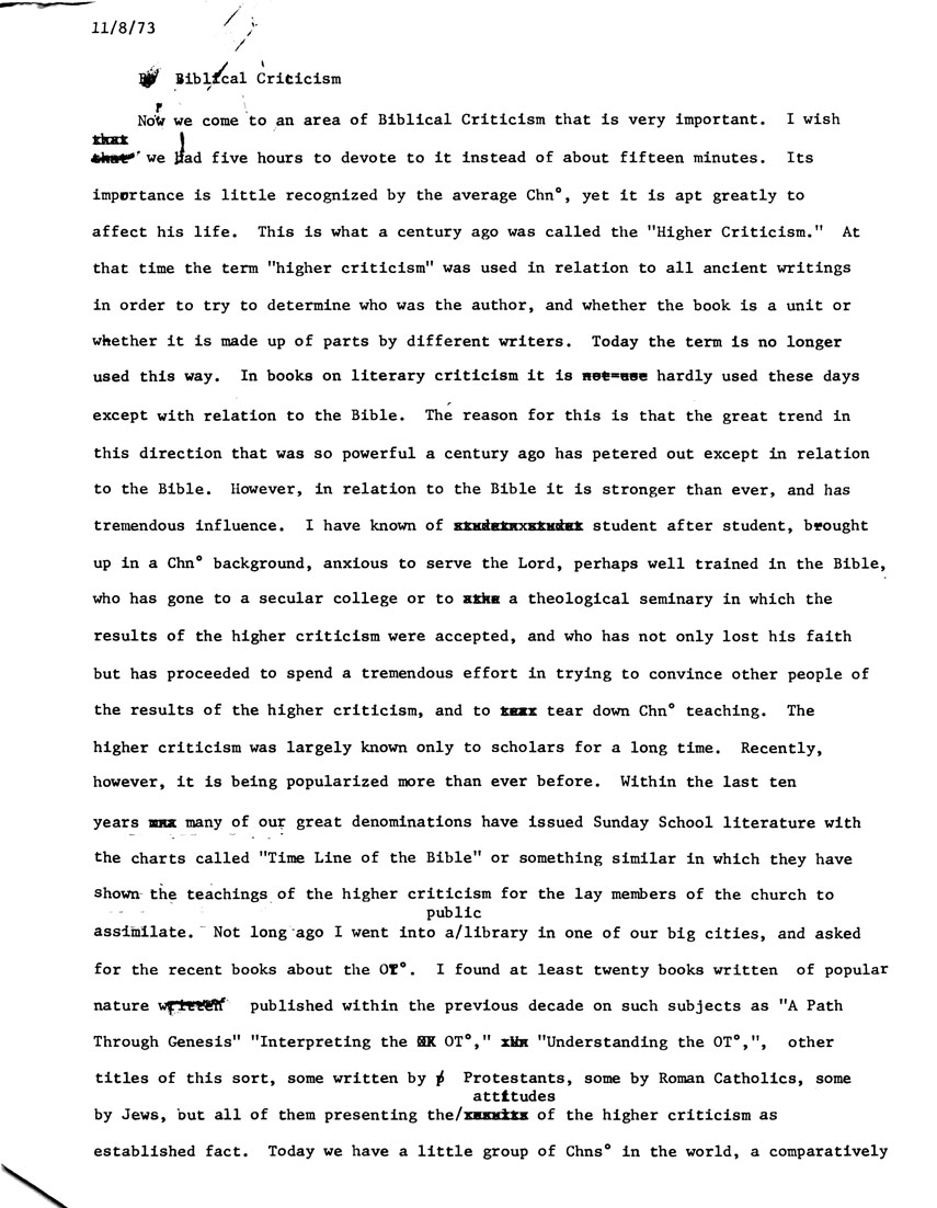Page One
