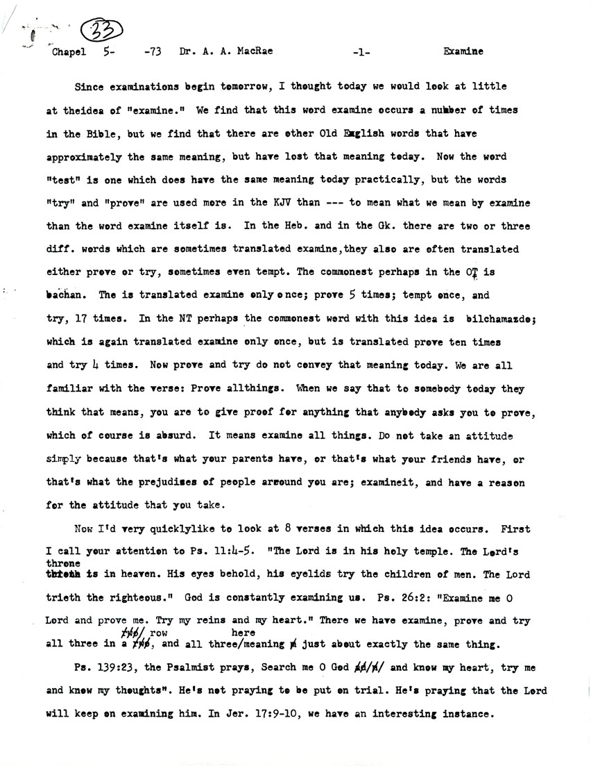 Page One