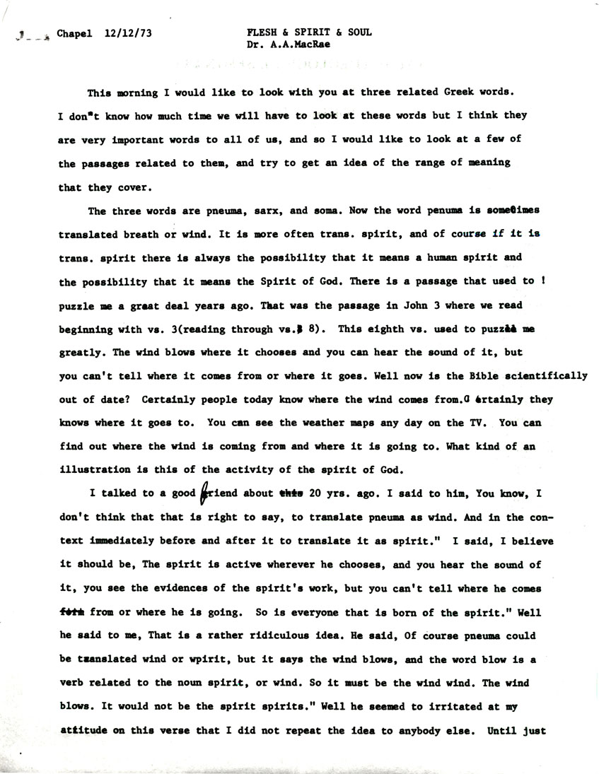 Page One