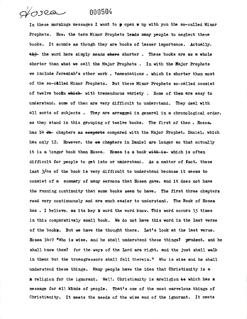 Page One