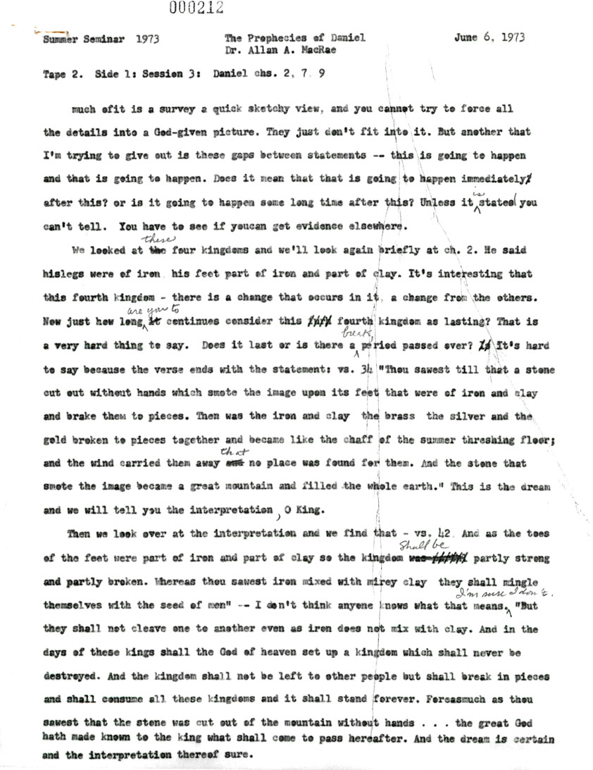 Page One