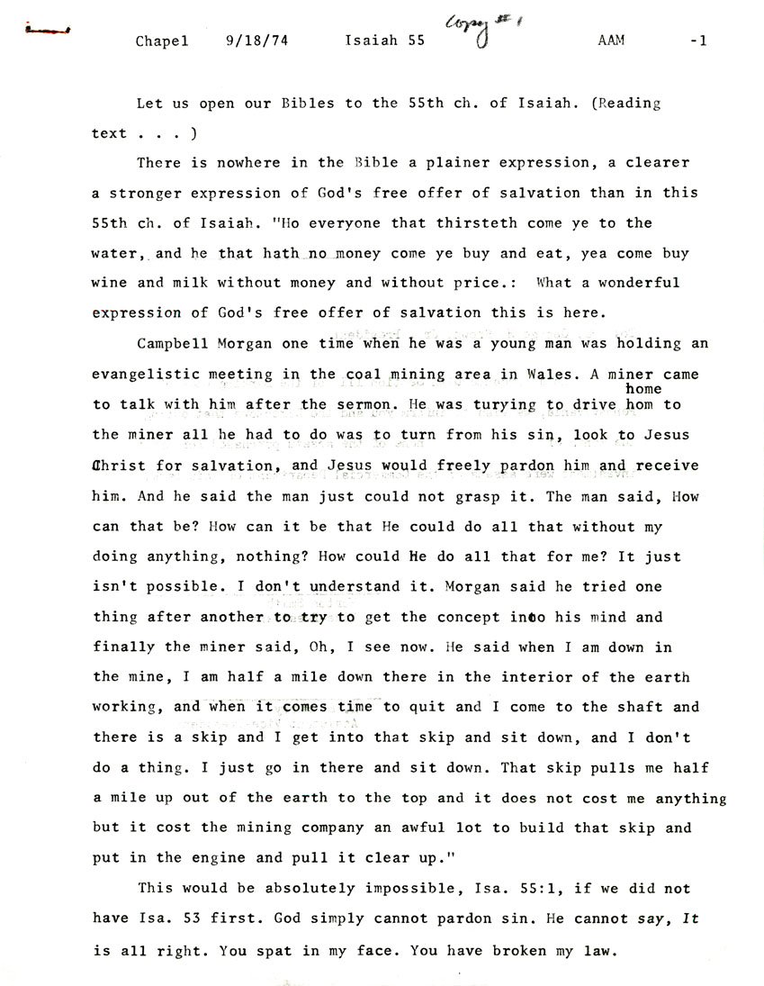 Page One
