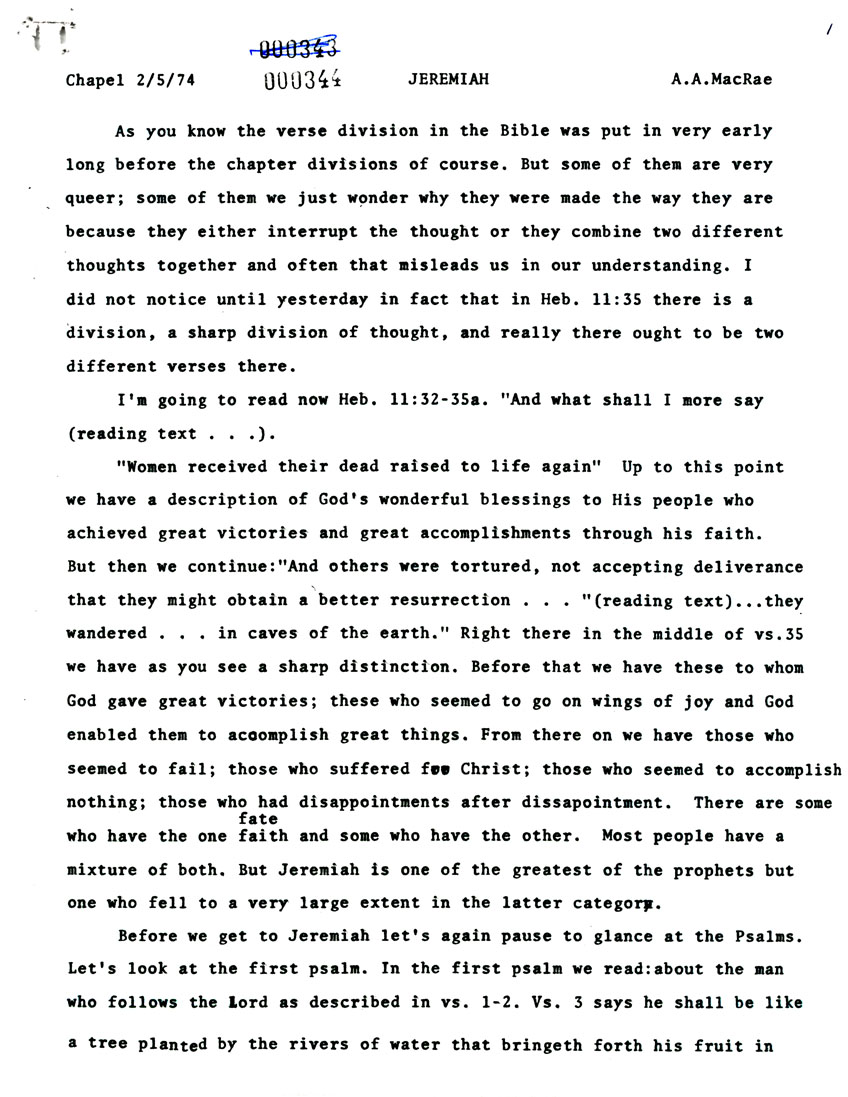 Page One