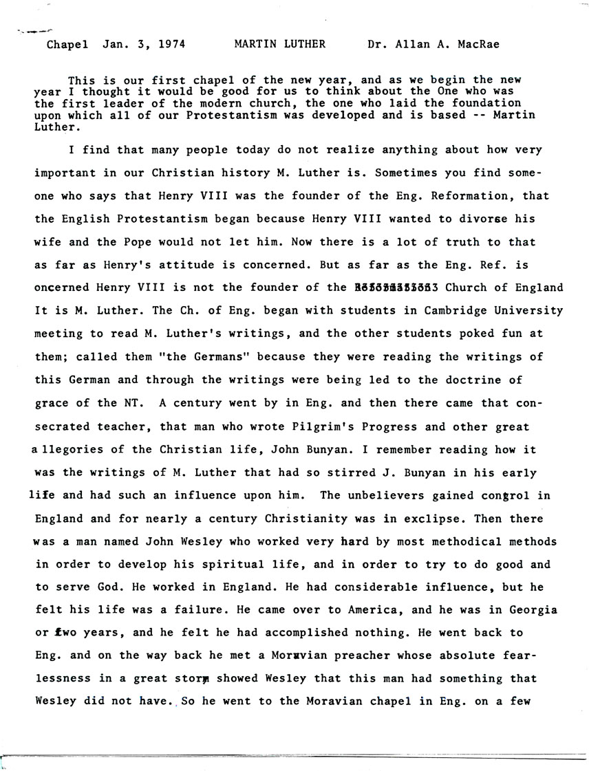 Page One