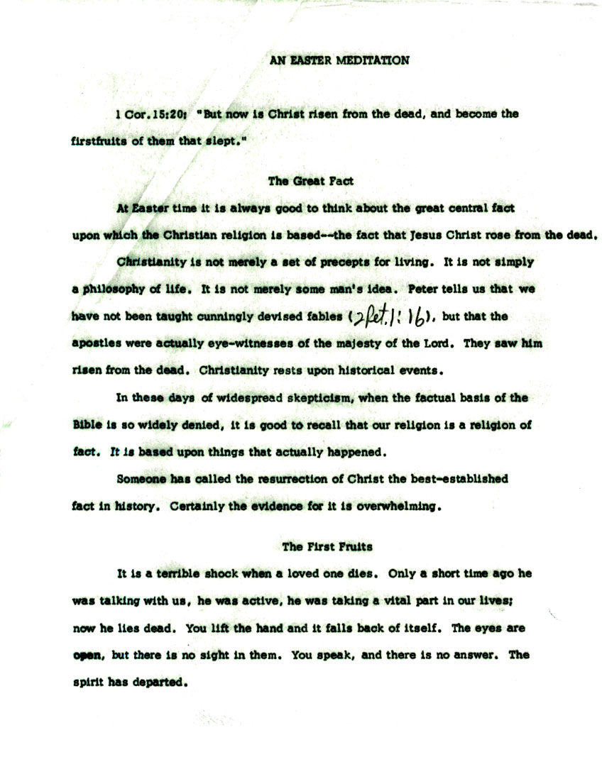Page One