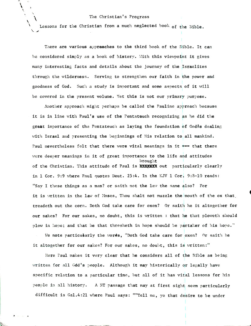 Page One