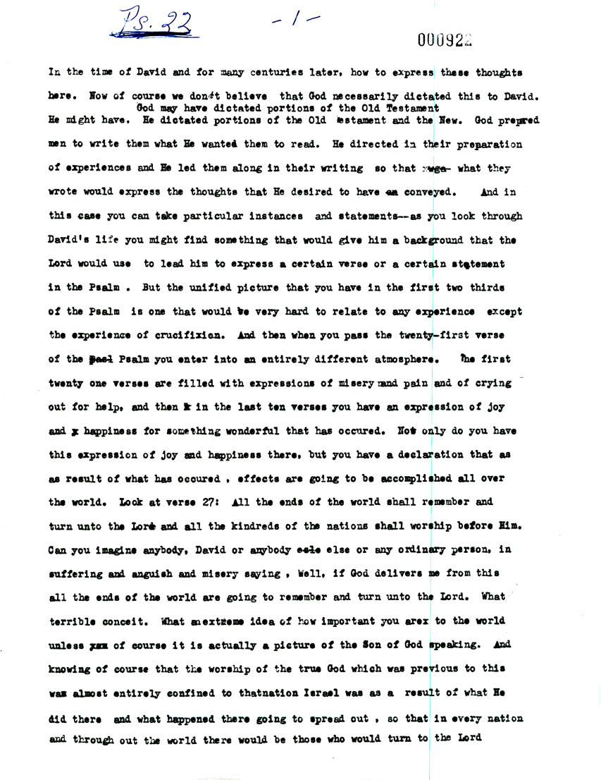 Page One