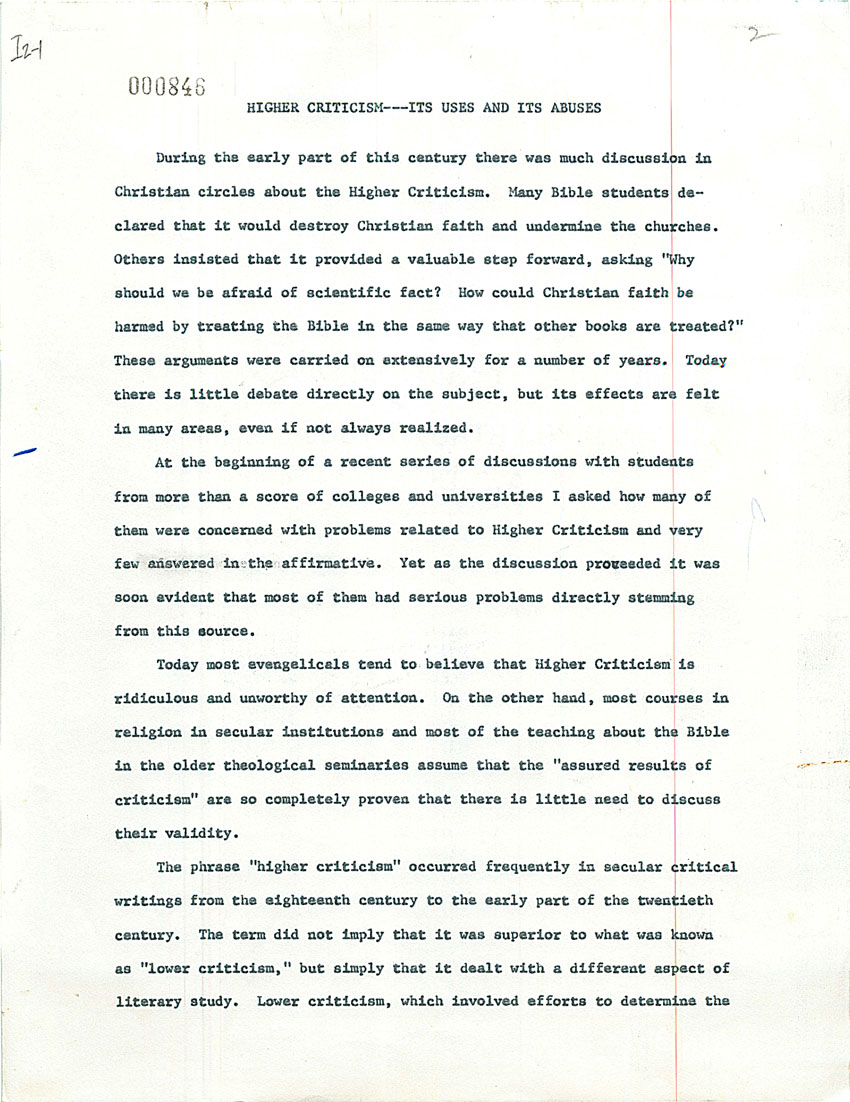 Page One