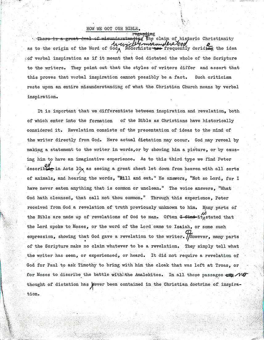Page One