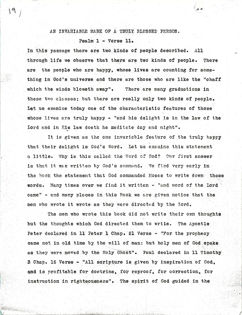 Page One