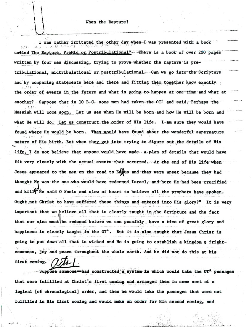 Page One