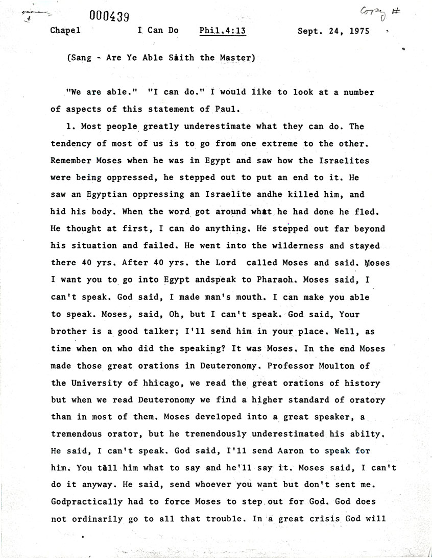 Page One