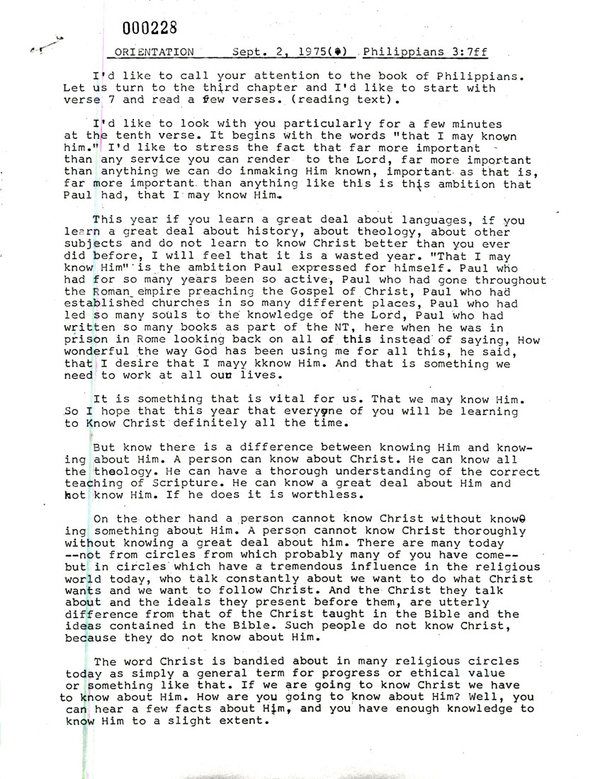 Page One
