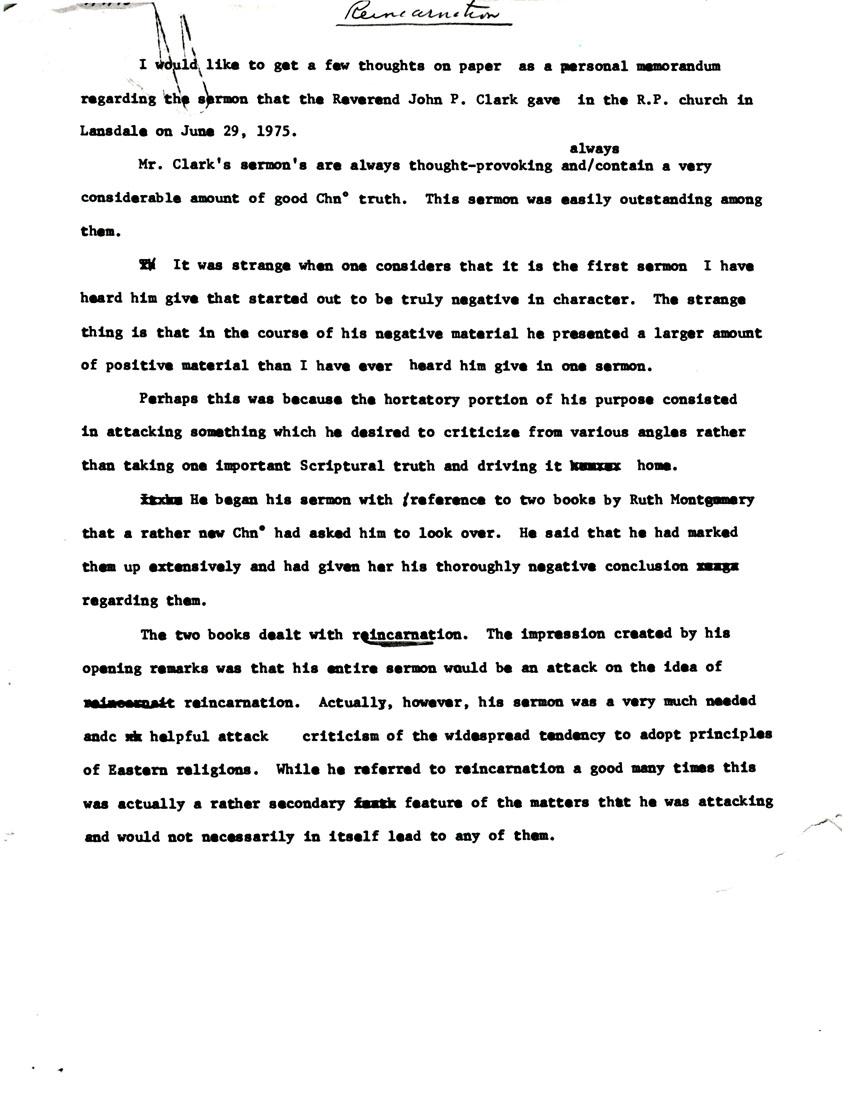 Page One