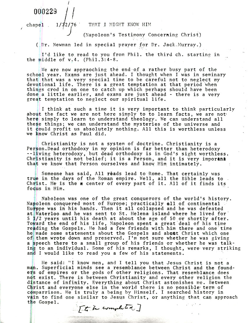 Page One