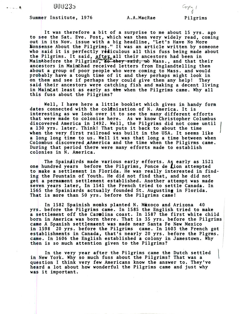 Page One