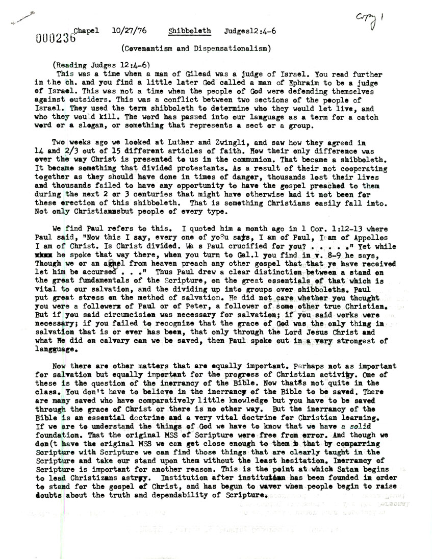 Page One