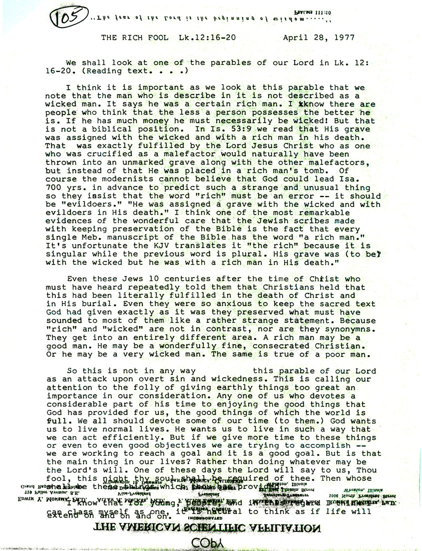 Page One