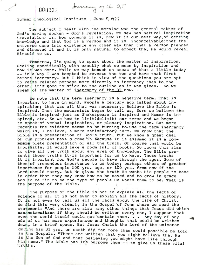 Page One