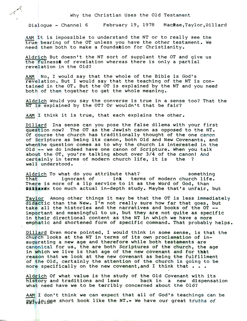 Page One