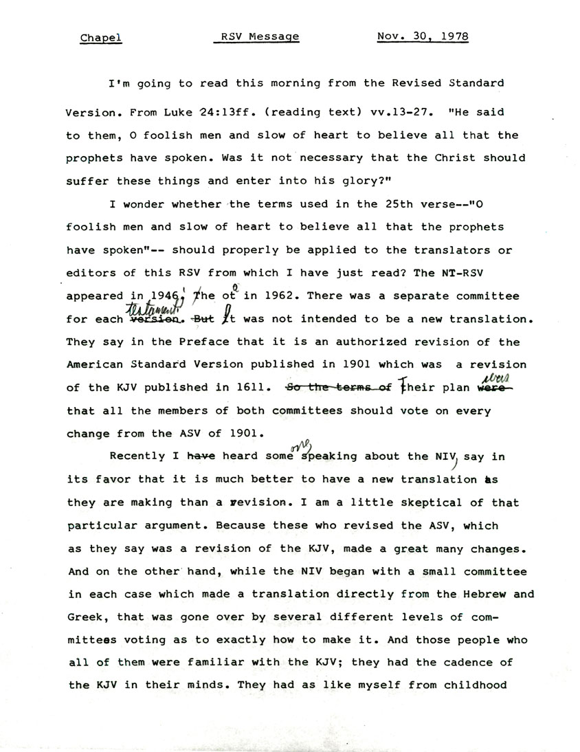 Page One