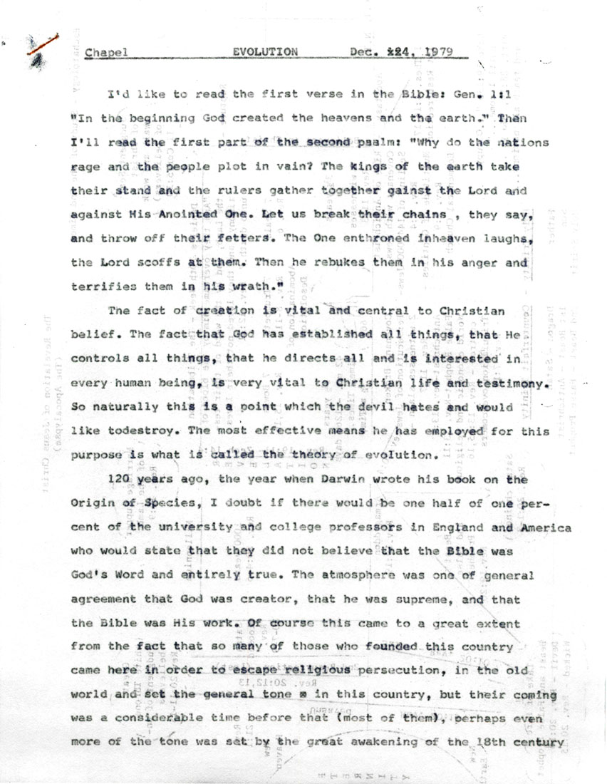 Page One