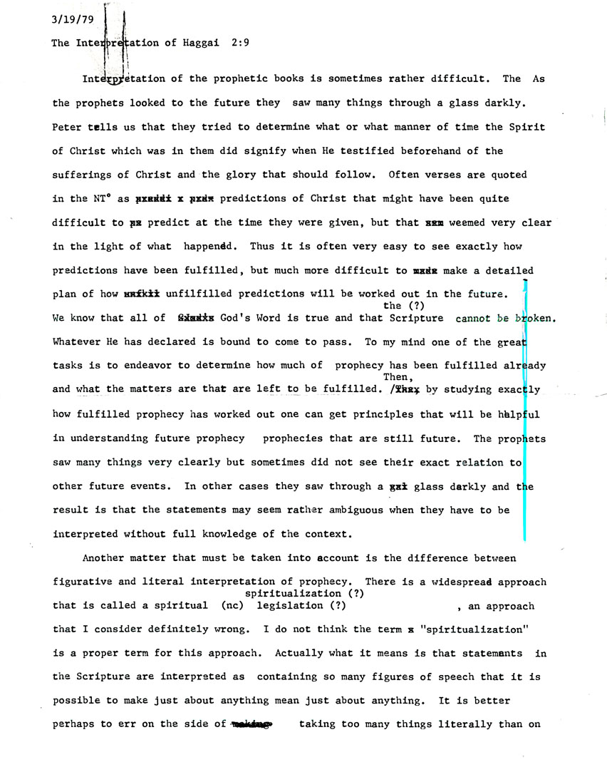 Page One