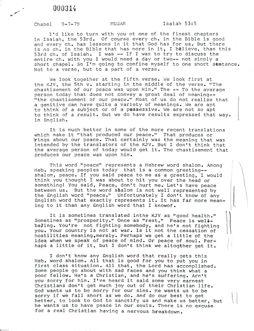 Page One