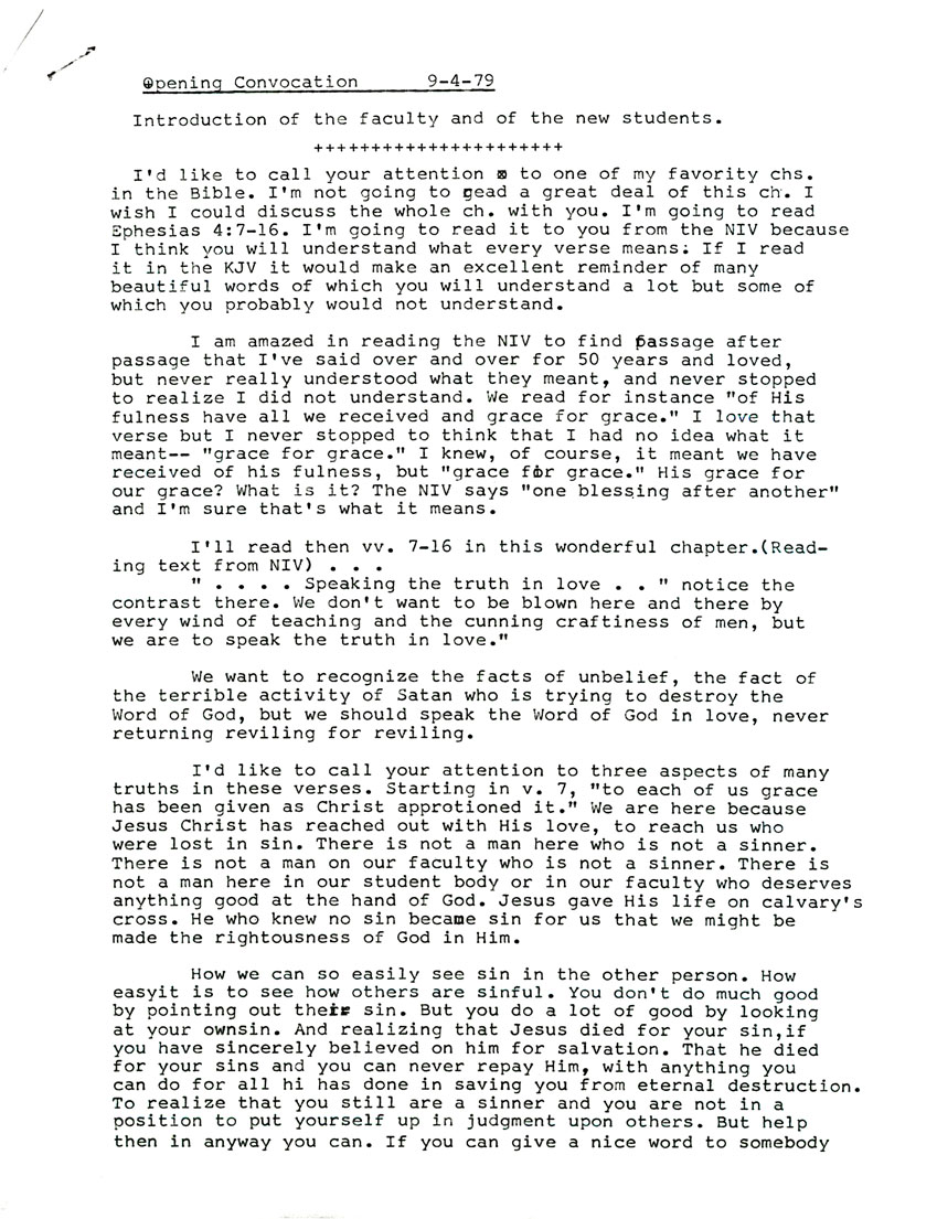 Page One